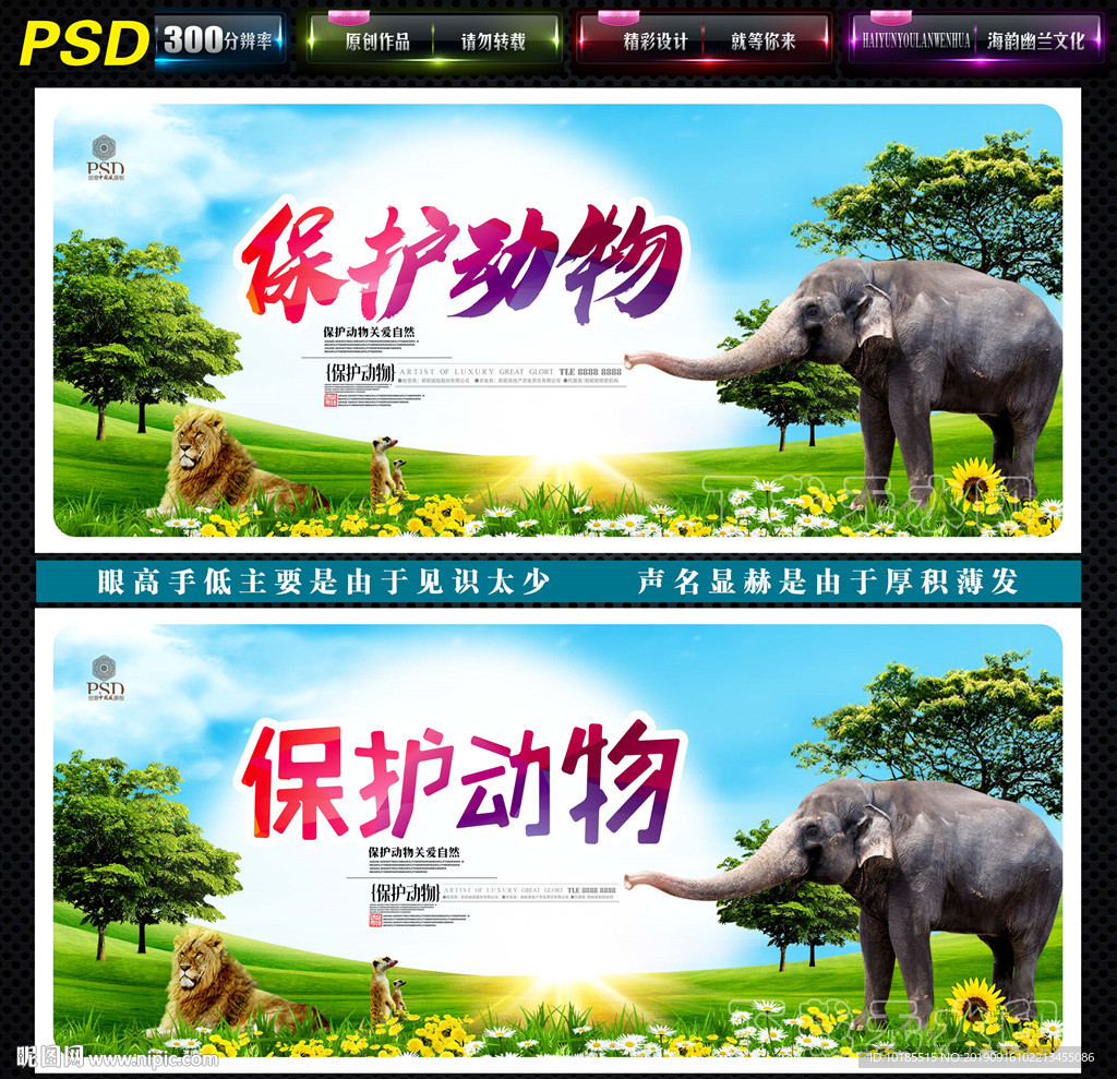 保护动物