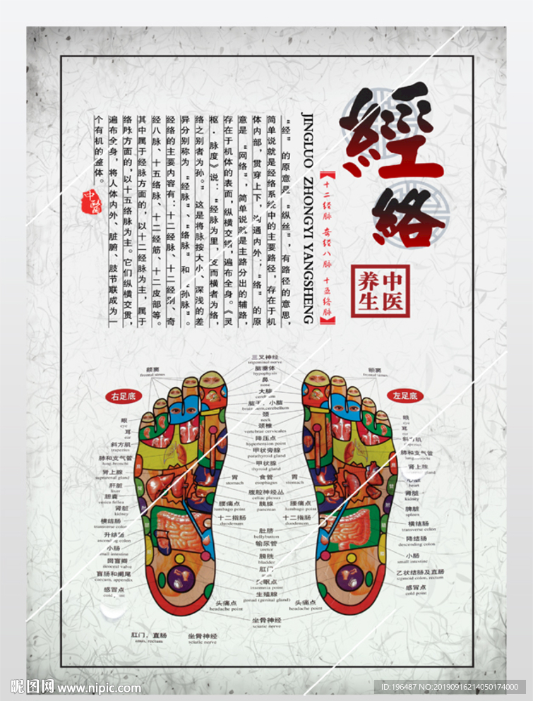 医学展板中医院文化挂画