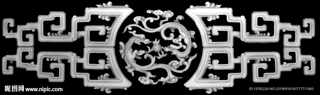 精雕图 灰度图 浮雕图 3D图
