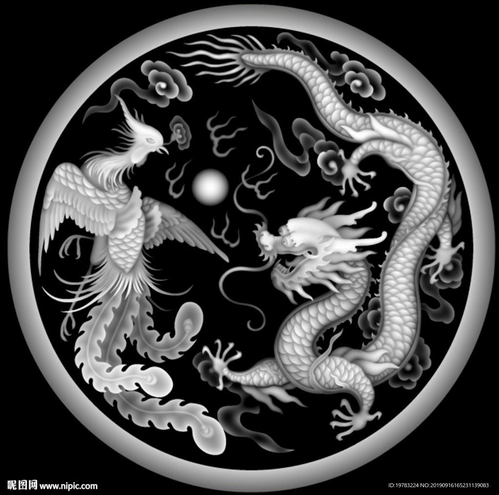 精雕图 灰度图 浮雕图 3D图