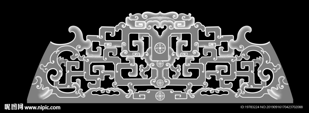 精雕图 灰度图 浮雕图 3D图