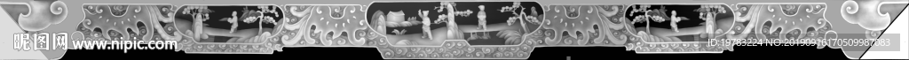 精雕图 灰度图 浮雕图 3D图