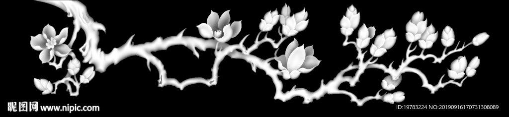 精雕图 灰度图 浮雕图 3D图
