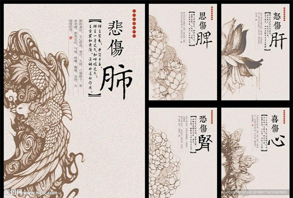 中医养生展板