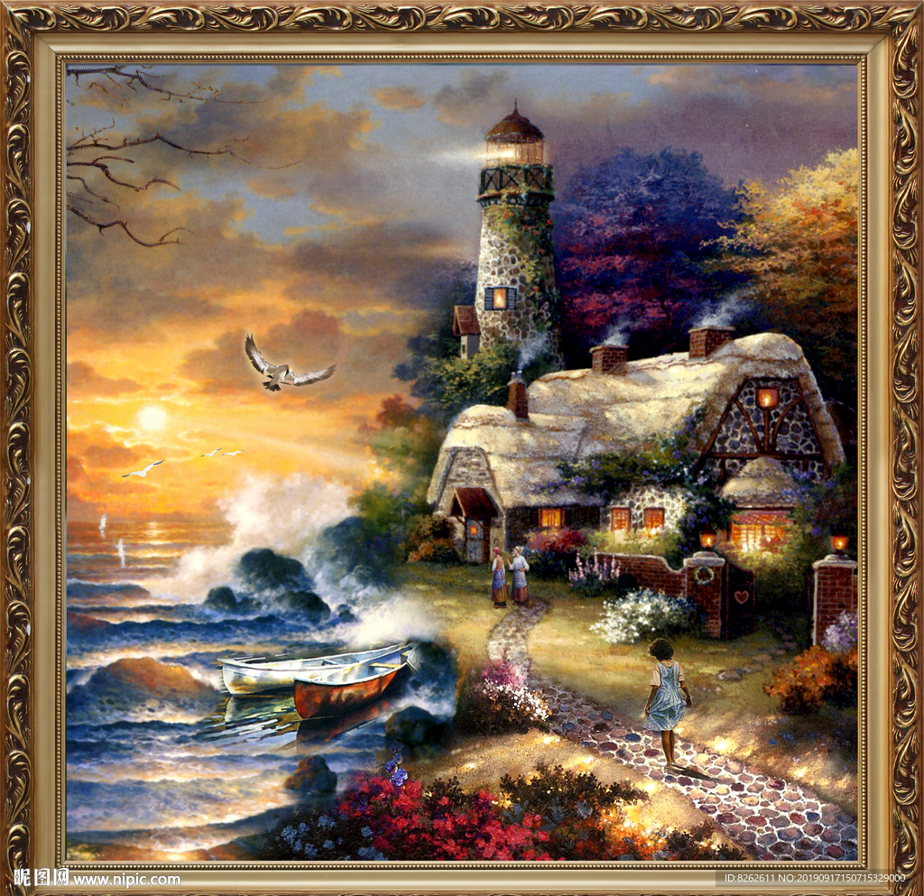 油画风景