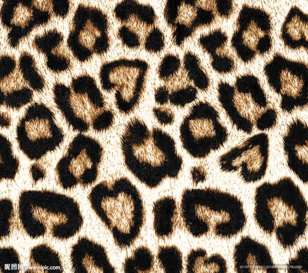 数码印花豹纹