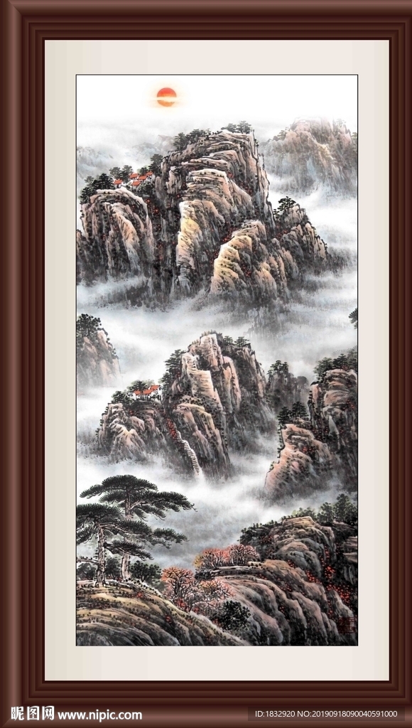 国画风景