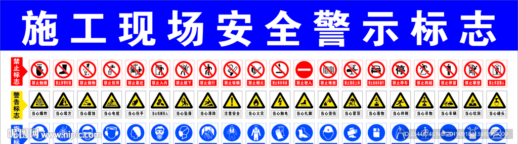 安全警示标牌