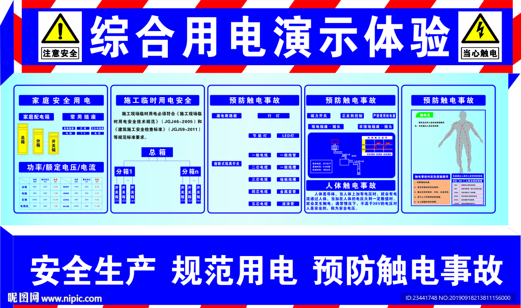 综合用电演示体验