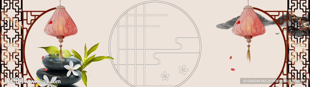 中国风  古典 花边