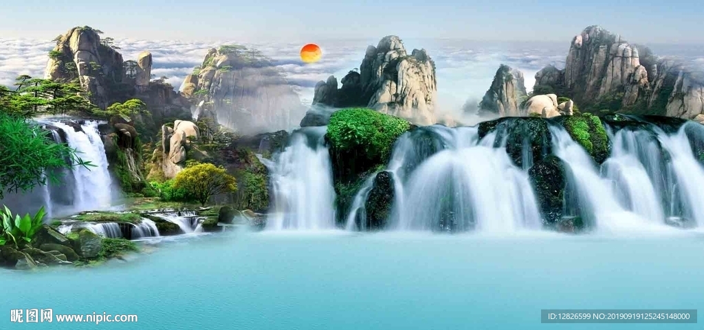 山水装饰画