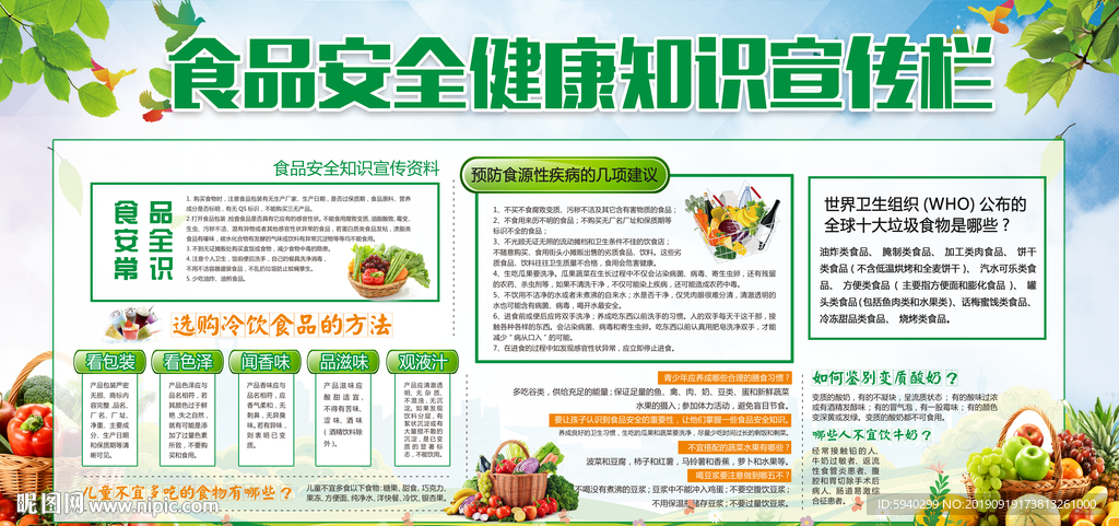 食品安全  健康知识