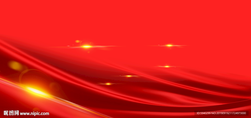 红色幕布 红色底板