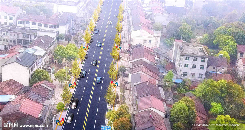 新农村道路改造