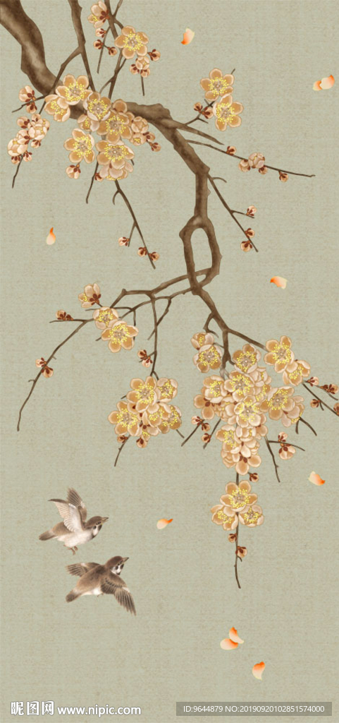 新中式花鸟
