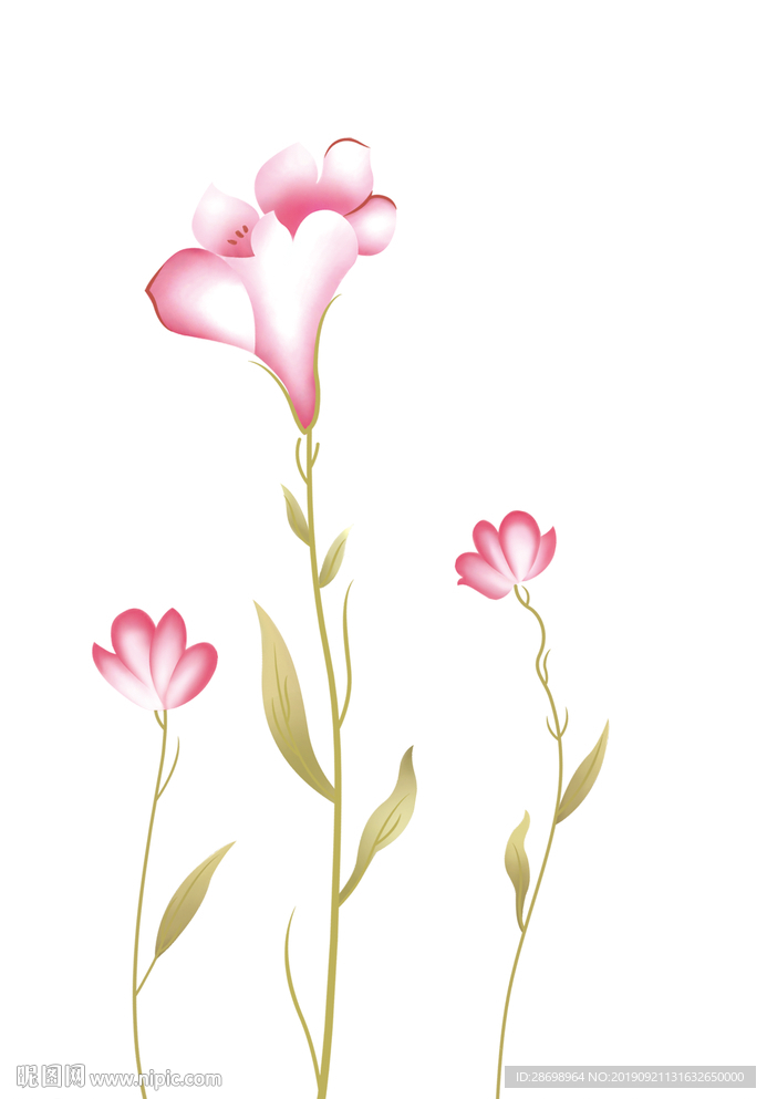 手绘花