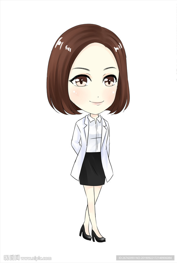 原创Q版 PSD精细分层人物