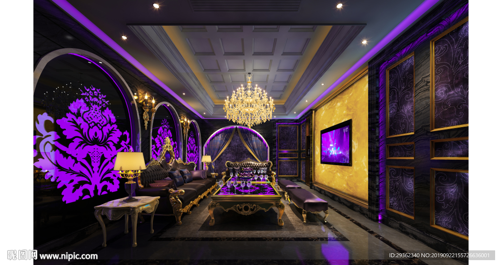 娱乐夜总会效果图方案