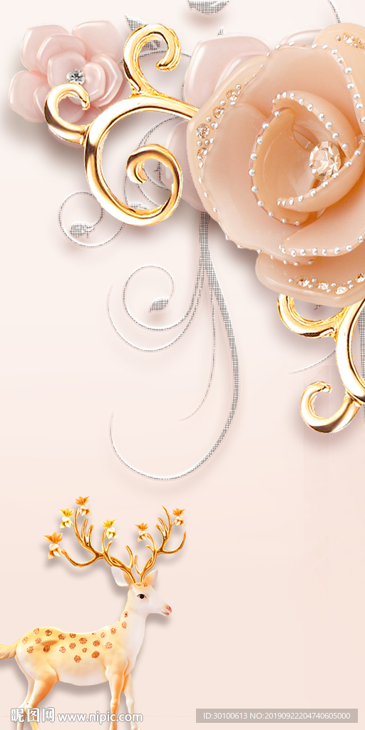 简约 极品玄关画 TIF分层