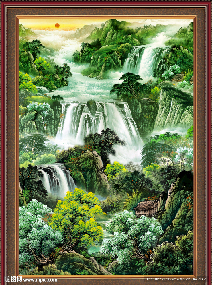 大厅山水