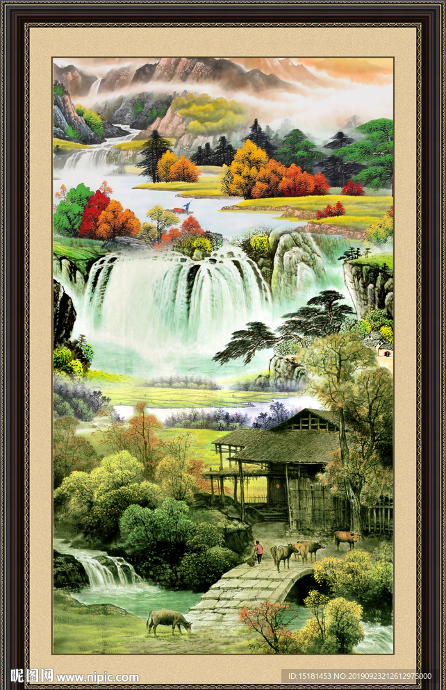 大厅山水
