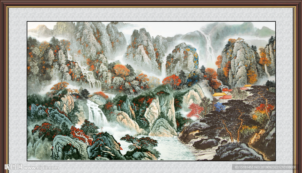 大厅山水