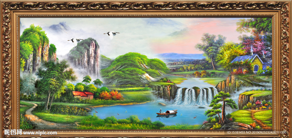 油画