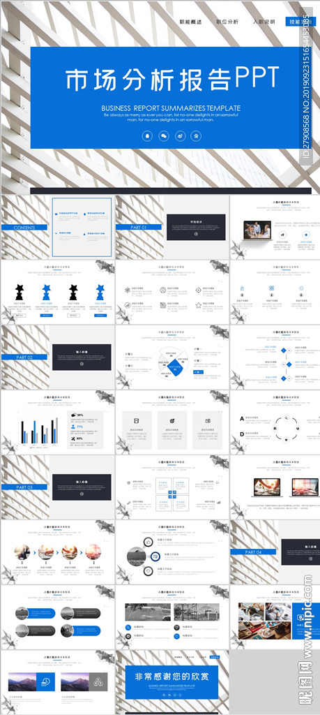 市场分析报告PPT