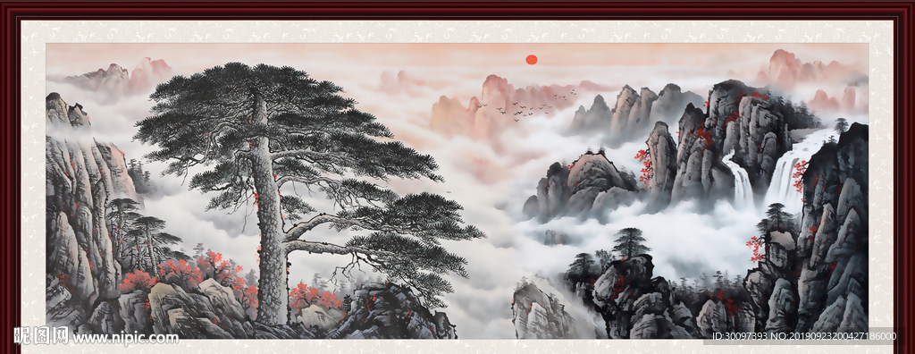 国画山水