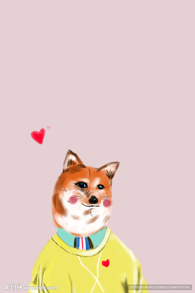 狗狗自画像
