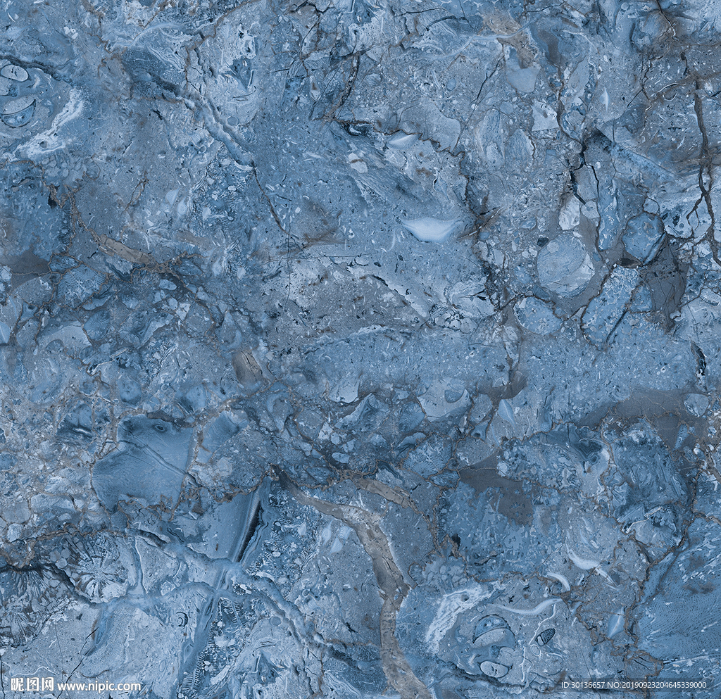 高清 蓝色石纹 PSD通道分色