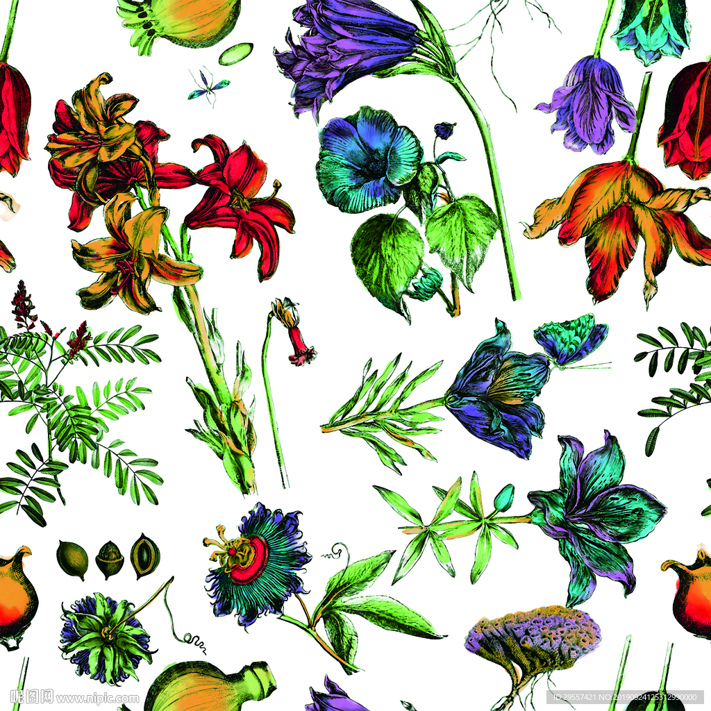 手绘 设计 数码 印花 数码印