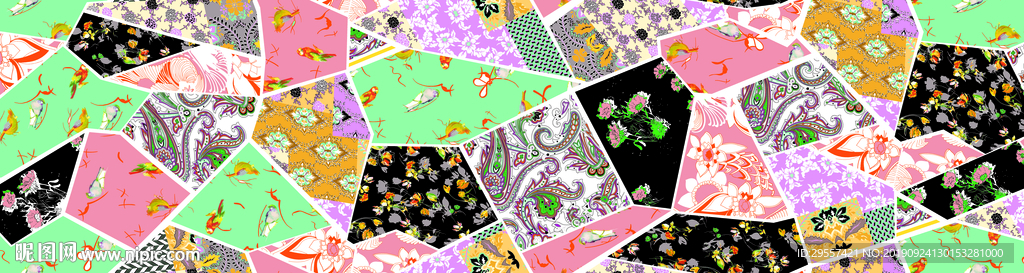 手绘 设计 数码 印花 数码印