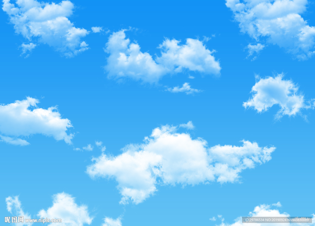 蓝天白云