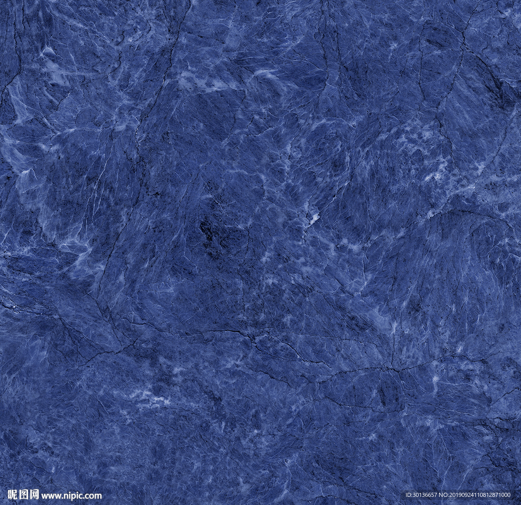蓝色纹理石材 PSD通道分色