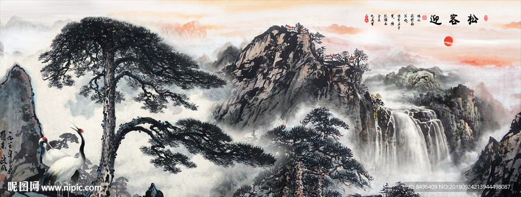 迎客松