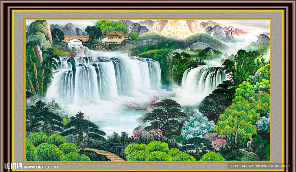 风景如画