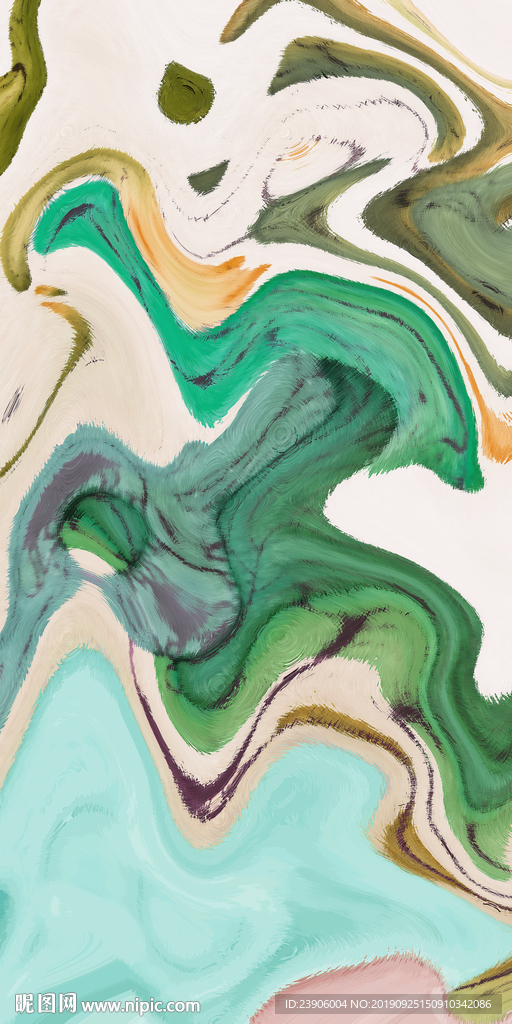抽象油画