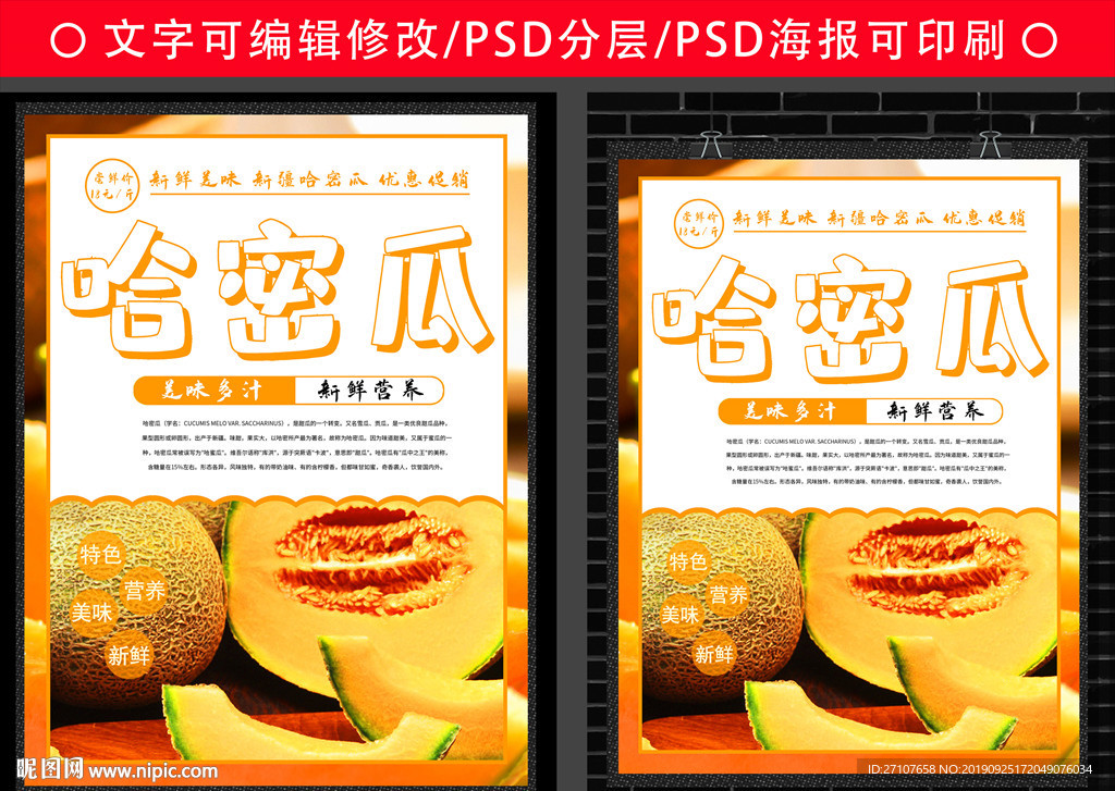 哈密瓜海报
