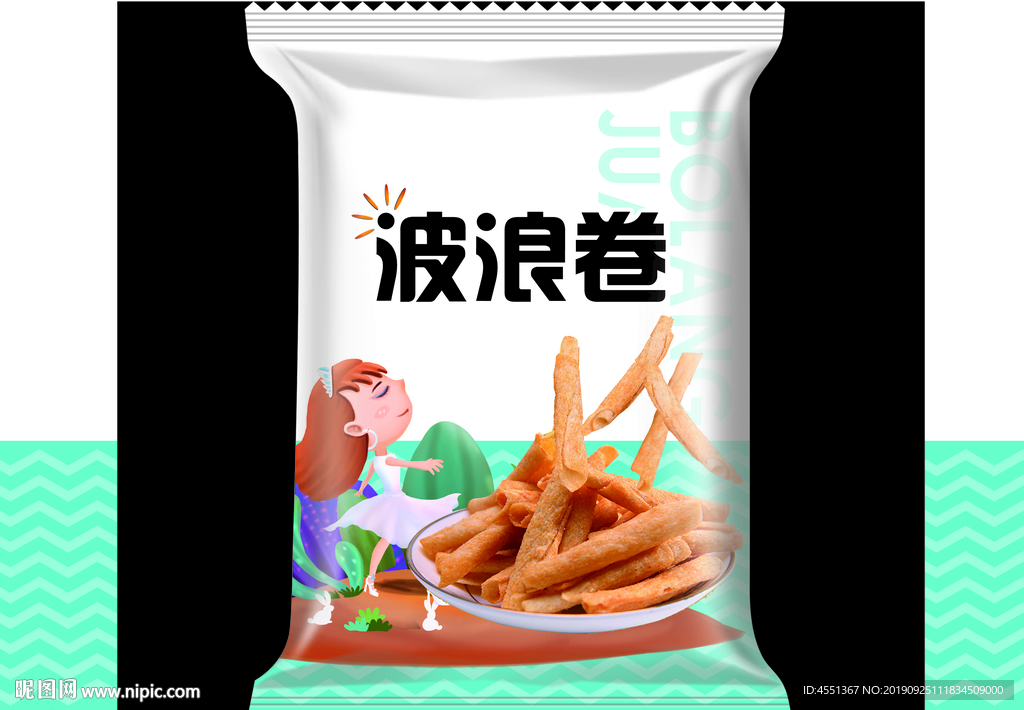 波浪卷食品