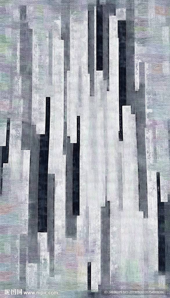 简约客厅抽象画