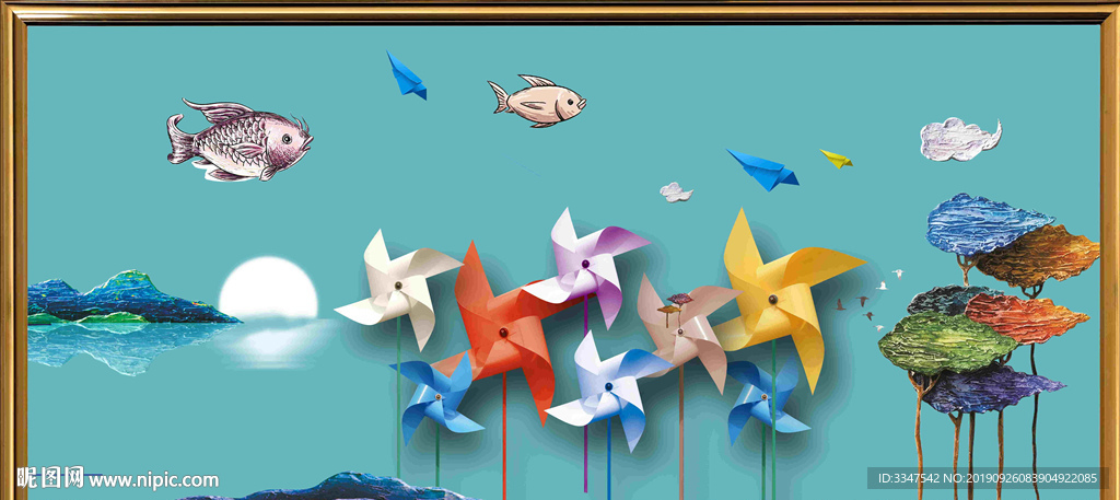 生活随遇而安 背景画