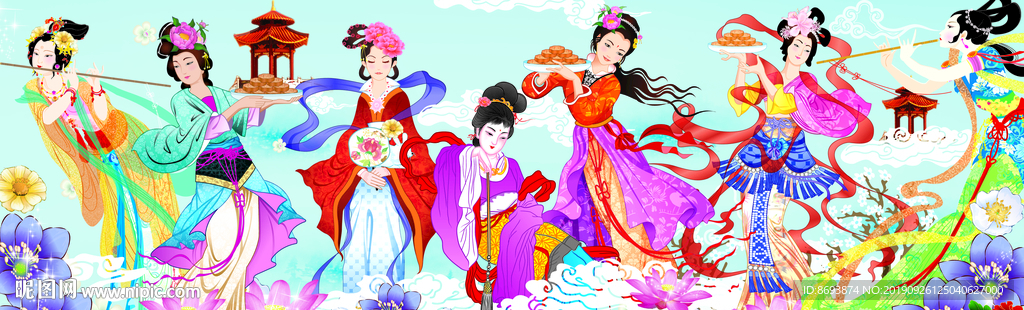 七仙女 荷花