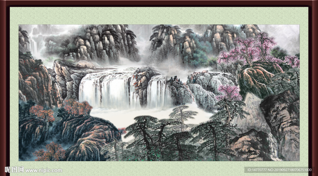 山水风景图