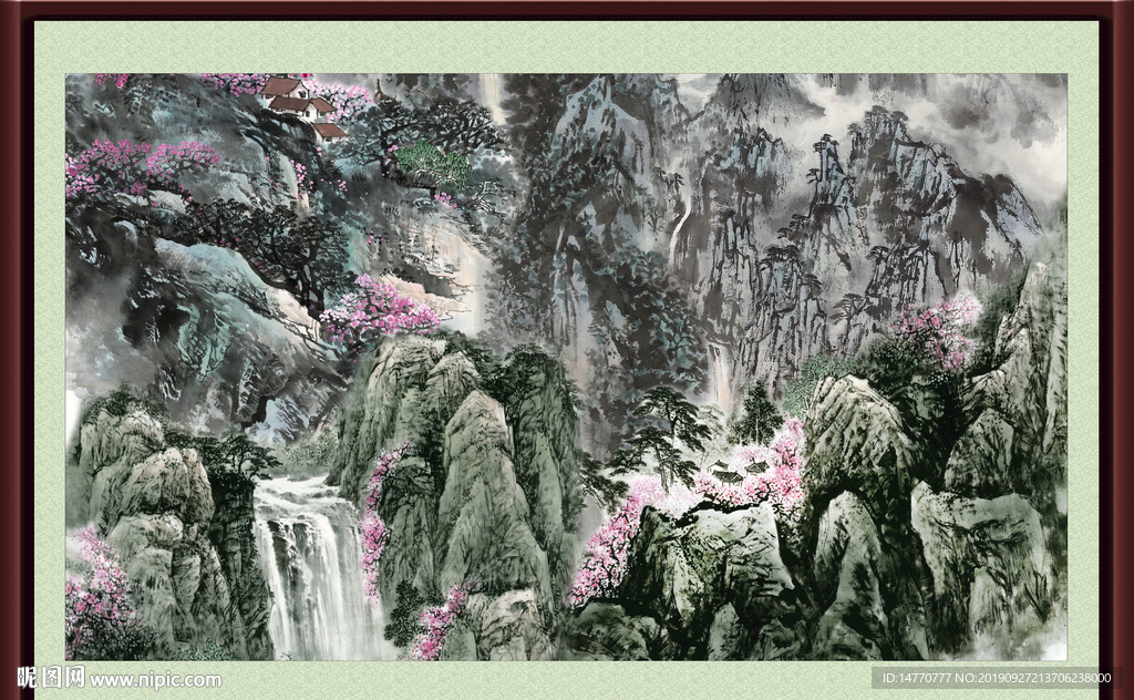 山水风景图