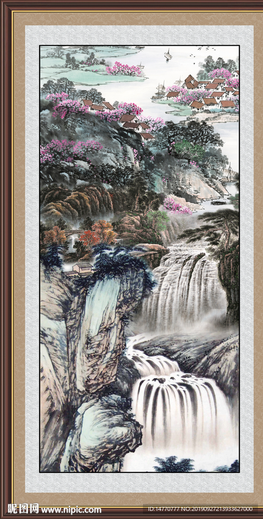 山水风景图