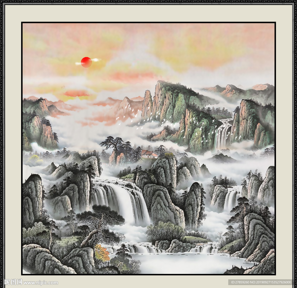 国画山水