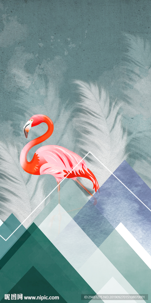 新品新北欧玄关画 TIF分层