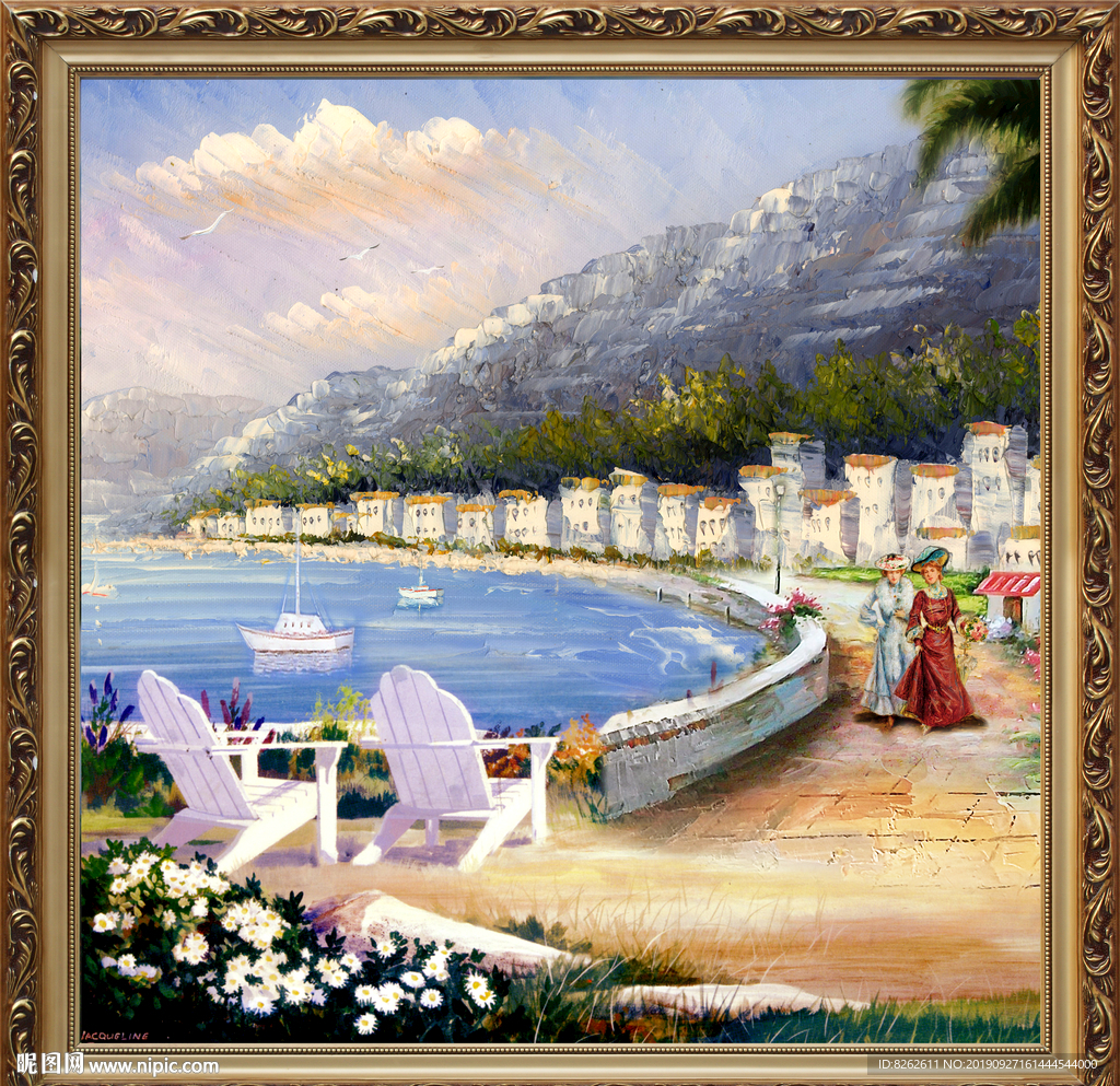油画风景