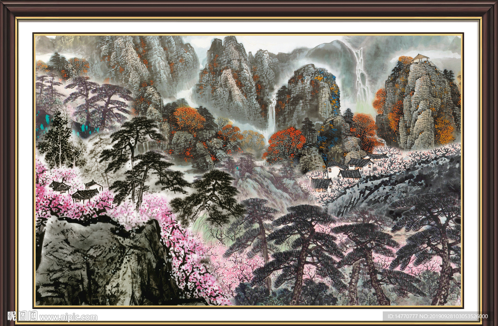 风景如画
